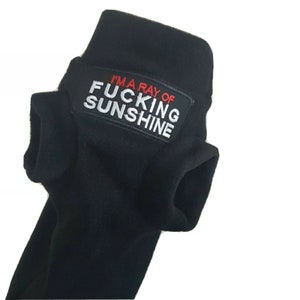 I'm a ray of SUNSHINE clothes for a cat, fleece top for a Sphynx cat Katzenbekleidung, Cat clothes