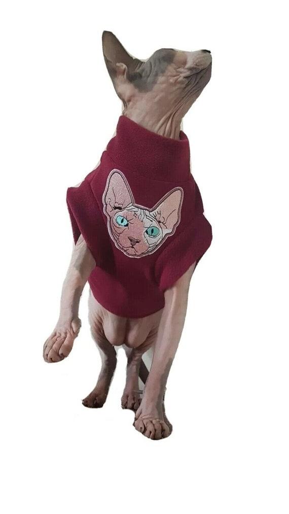 etsy sphynx clothes