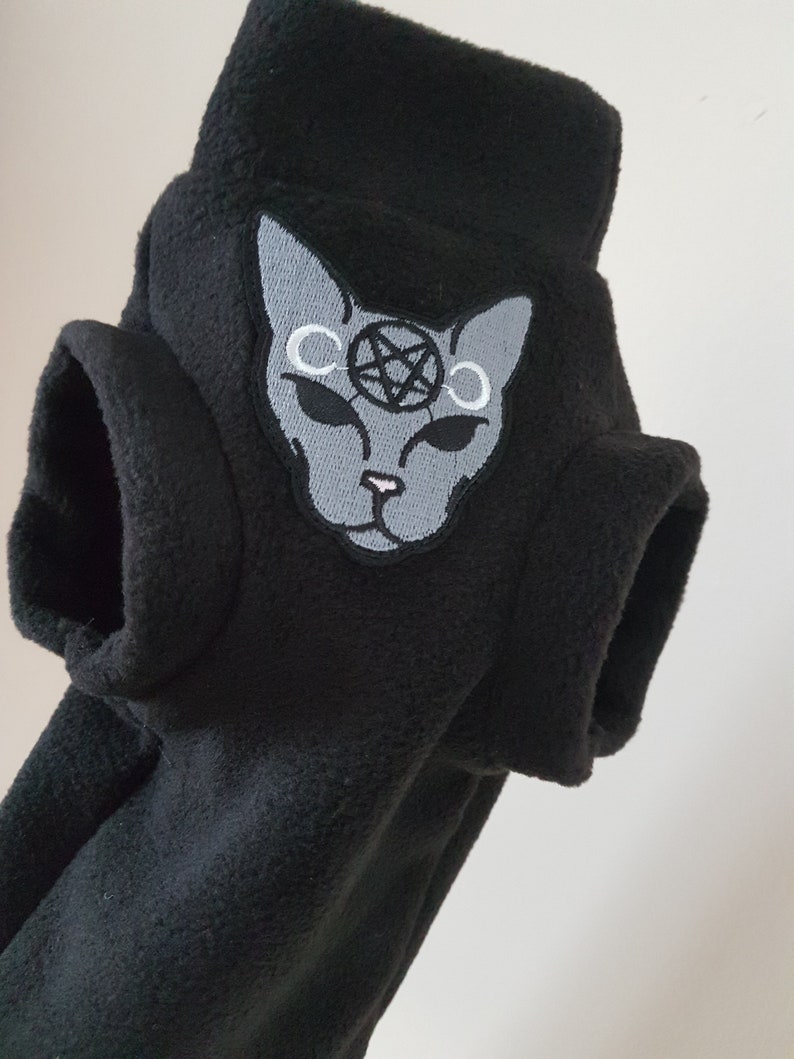 Fleece EVIL cat devil Sphynx cat clothes for a cat cat Etsy