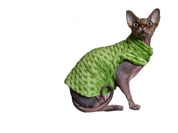 Tallas ropa Sphynx ropa gato un gato - Etsy España