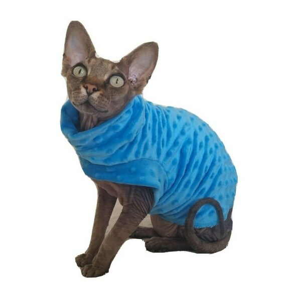 Tailles SOFT vetements pour chat Sphynx vetements pour chat manteau pour chat haut pour chat Sphynx vetements pour chat vetements sphynx HOTSPHYNX Etsy Canada