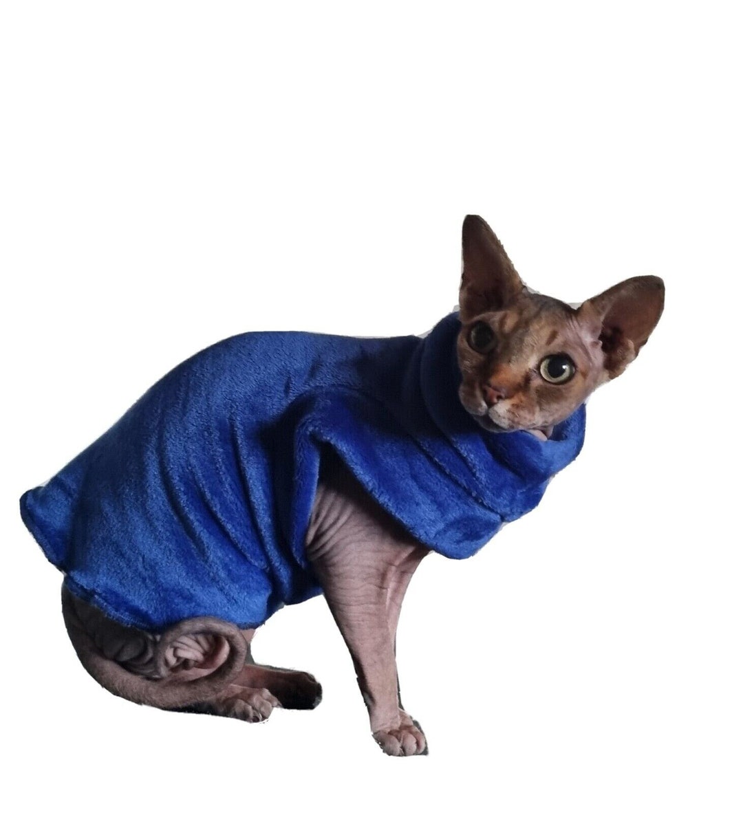 2 Colours Sizes SUPER SOFT Fluffy and Warm, Comfy Cat Clothes, Sphynx