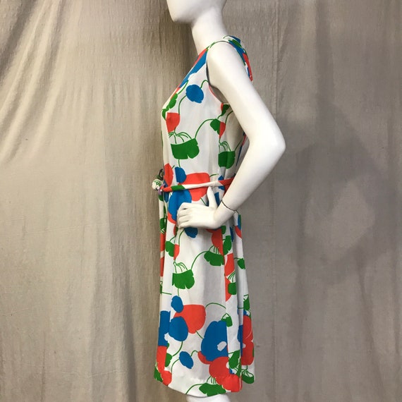 60s Floral Dress Sleeveless // DEADSTOCK Gay Gibs… - image 3