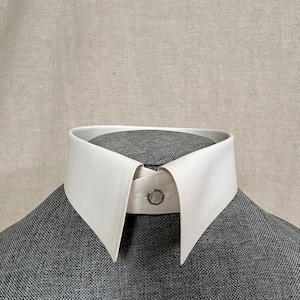 Detachable Collar Arrow Pell Size 14 Size 16 DEADSTOCK 20s Edwardian Stiff Collar
