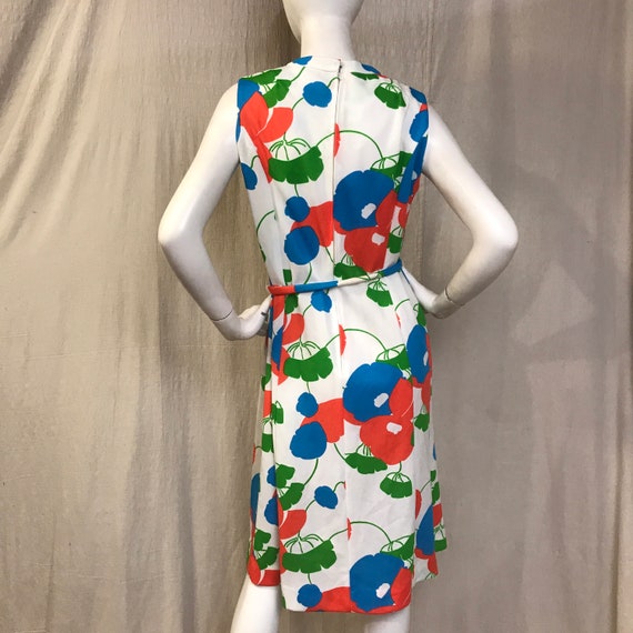 60s Floral Dress Sleeveless // DEADSTOCK Gay Gibs… - image 2