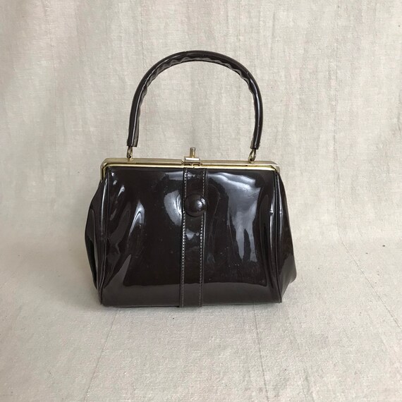 patent leather bags uk