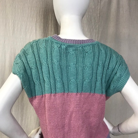 Oversized Teddy Sweater 80s Novelty // Slouchy Sw… - image 5