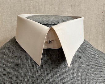 Abnehmbarer Pfeilkragen: 1920er Jahre Edwardian Duncan Stil, Größe 14 15 1/2 Größe 17
