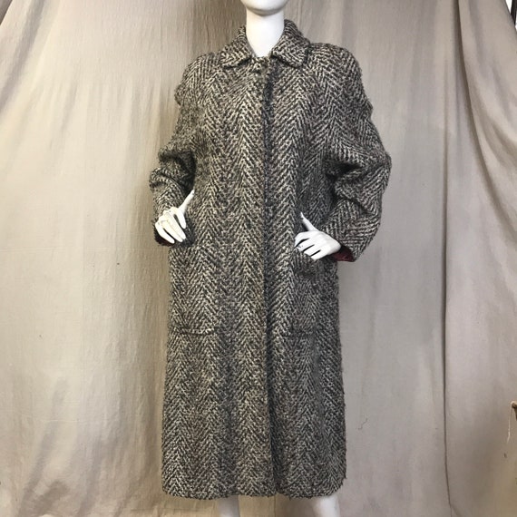 Bill Blass Wool Coat Winter // Vintage Women's Sm… - image 1