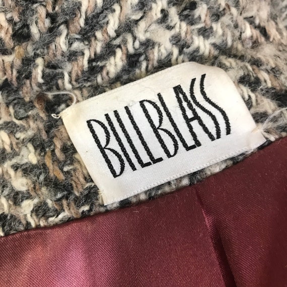 Bill Blass Wool Coat Winter // Vintage Women's Sm… - image 8