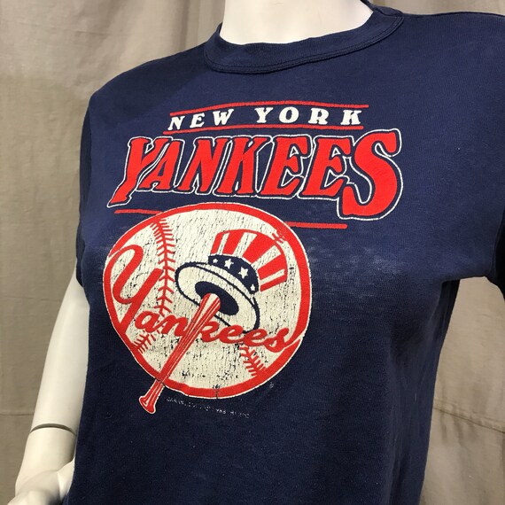 New York Yankees Baseball Tee Shirt 1988 // 1980s… - image 2