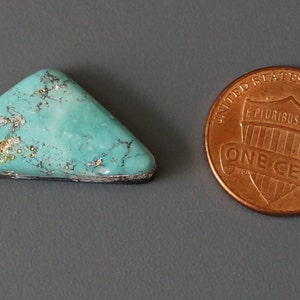 Natural Turquoise Cabochon from the Southwest Natural 14.5 Carats Cab Stone Lot Untreated Gemstone Gem Grade M4