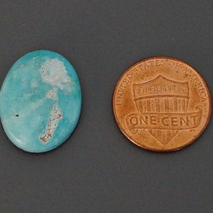 Natural Turquoise Cabochon from the Southwest Natural 13 Carats Cab Stone Lot Untreated Gemstone Gem Grade M16