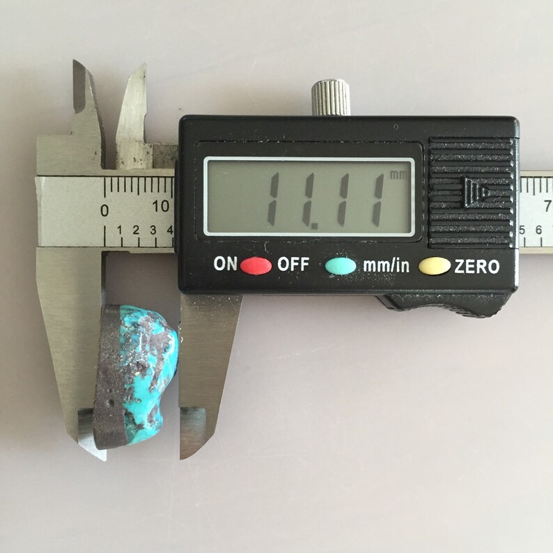 MC264 Natural Old Style Morenci Turquoise Cabochon 25.5 Carat Cab Stone Untreated Gemstone Gems Nugget