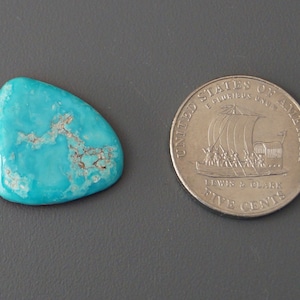 Natural Turquoise Cabochon from the Southwest Natural 10.5 Carats Cab Stone Lot Untreated Gemstone Gem Grade M87