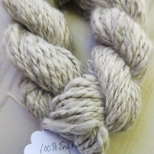 English Angora Handspun &quot;Grey&quot;