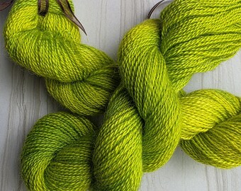 Finnish Landrace “Kelly Lime” Fingering