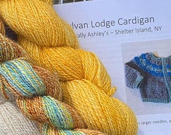 Sylvan Lodge Cardigan Yellows