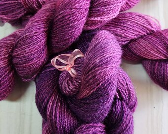 Finngora Silk  Deep Orchid Fingering