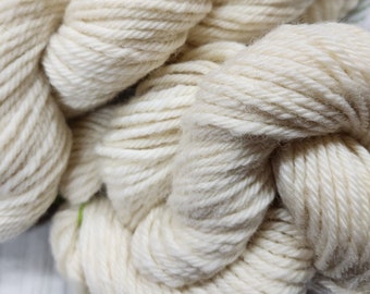 Finnish Landrace  "Natural White" Bulky Weight
