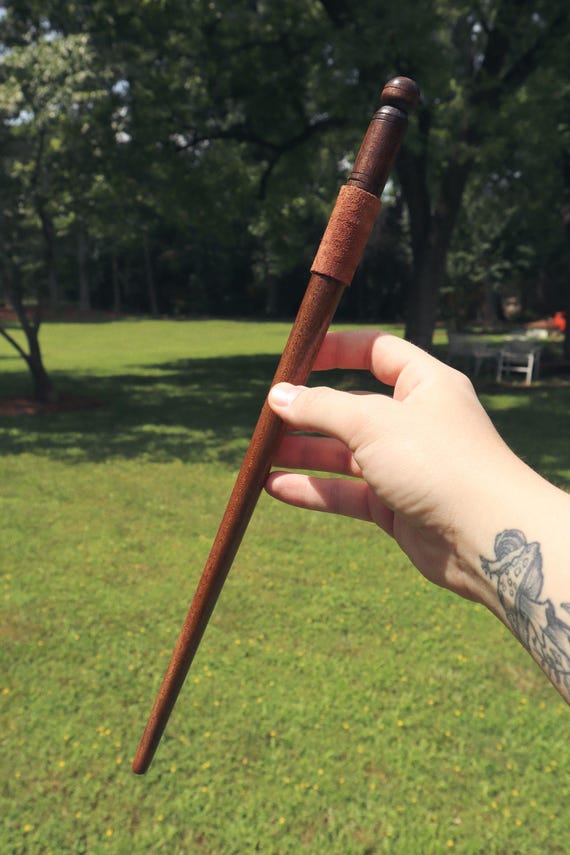Justin Russo Wand Replica | Brown Wand | WOWP - Etsy