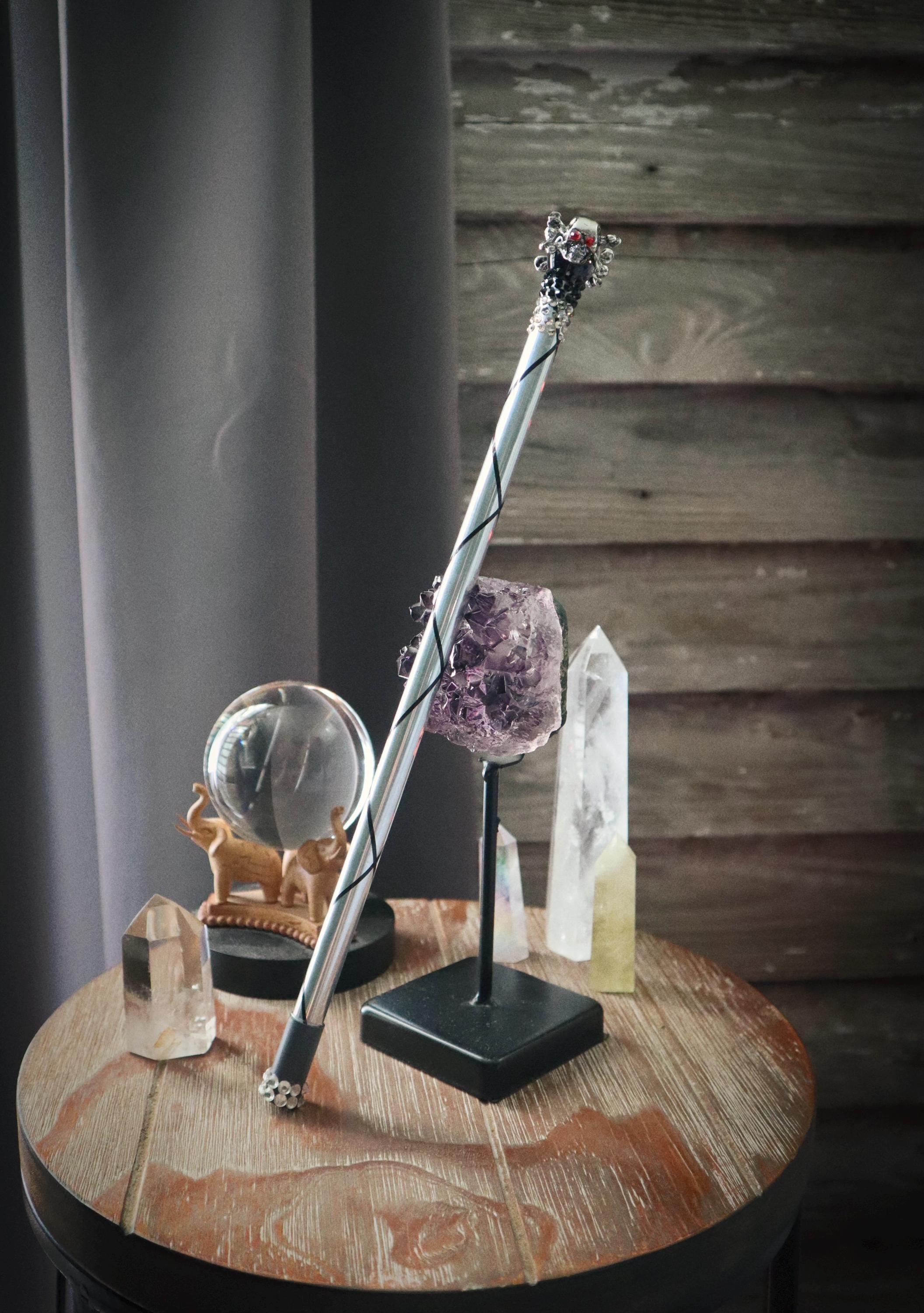 Stevie Nichols Wand Replica | Silver Wand | “bad Stevie” - WOWP - Etsy