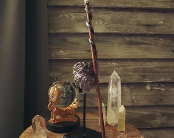 Justin Russo Wand Replica | Brown Wand | WOWP - Etsy
