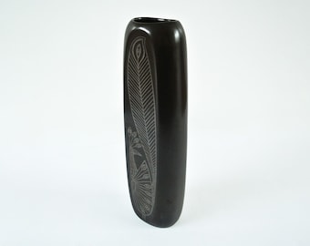 Sven Jonson ceramic "Facett" vase. Made by Gustavsberg. Sweden. 1960's.