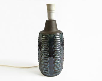 Søholm Einar Johansen ceramic lamp base. Denmark. Bornholm. 1960's or 1970's.
