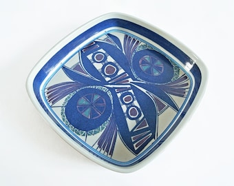 Cuenco Tenera fajance de cerámica de Royal Copenhagen Inge-Lise Koefoed. Dinamarca. Década de 1960. ¡Gran tamaño!