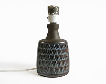 Søholm Einar Johansen ceramic lamp base. Denmark. Bornholm. 1960's or 1970's.