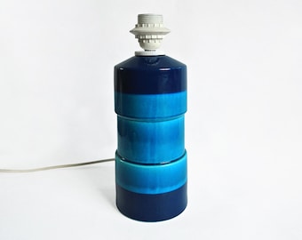 Rörstrand Inger Persson ceramic lamp base. Sweden. 1960's. Swedish design.
