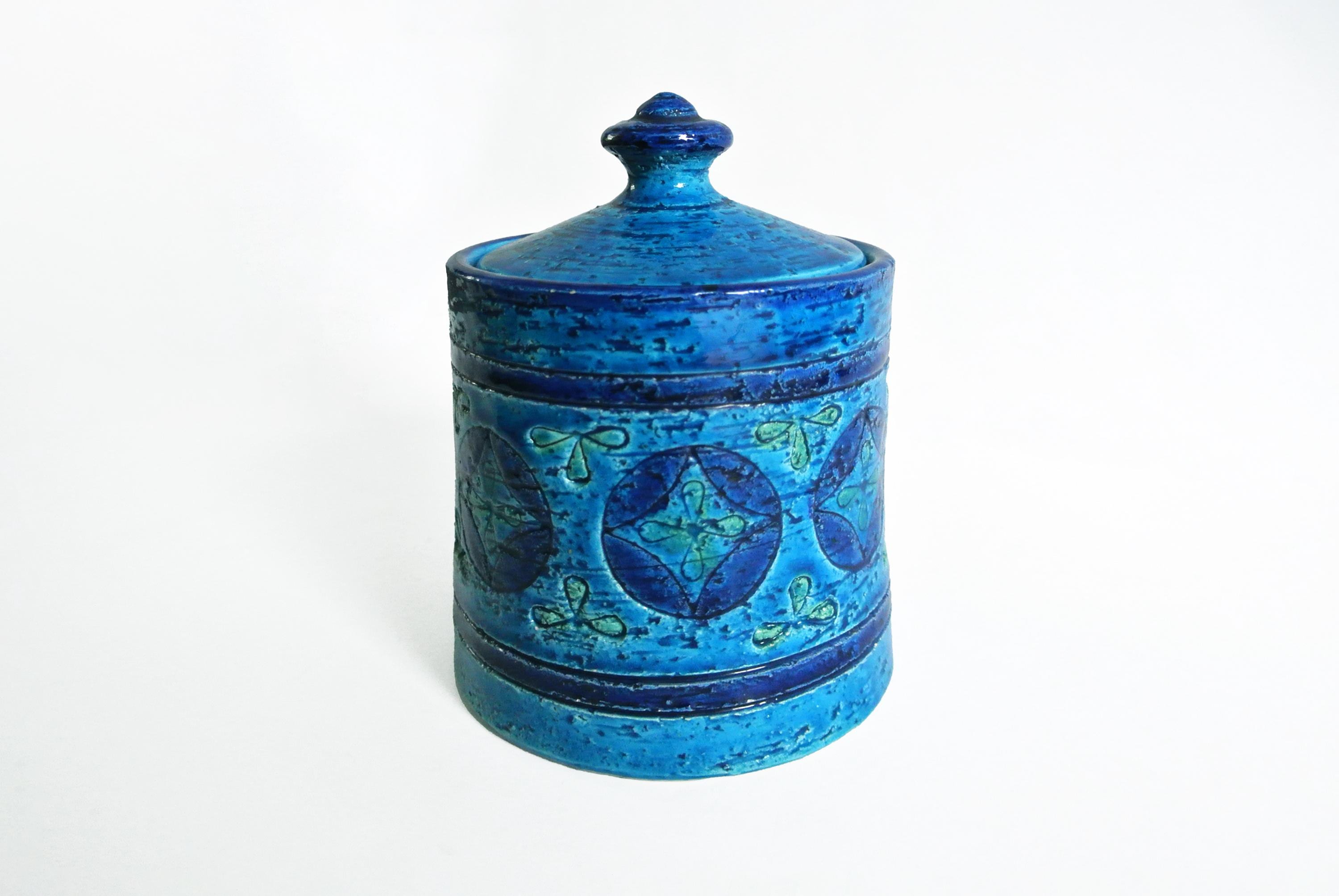 ビトッシ・アルド・ロンディの陶器瓶。イタリア。1960年代、1970年代