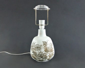 Royal Copenhagen Nils Thorsson Vintage ceramic lamp base. Denmark. 1960's.