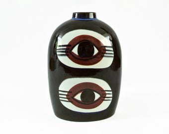 Royal Copenhagen Inge-Lise Koefoed Tenera ceramic vase. Denmark. 1960's.