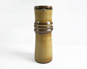 Rörstrand Olle Alberius 'Bamboo' ceramic vase. Sweden. 1960's