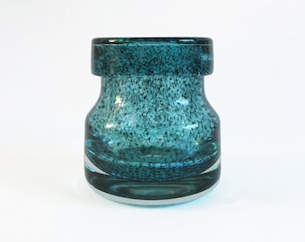 Bo Borgström Oxid glass vase. Made by Aseda, Sweden. 1960's. Model B5/213