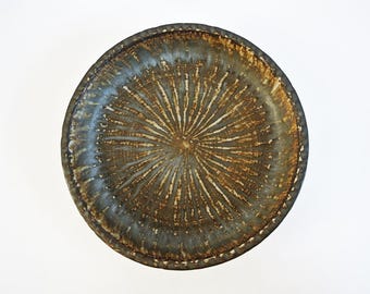Gunnar Nylund Rörstrand Sintra Birka ceramic bowl. Sweden. 1960's