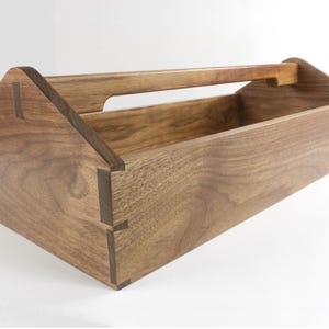 Handmade Solid Walnut Toolbox
