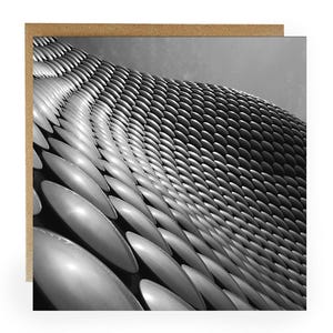 Carte de voeux Birmingham - Immeuble Selfridges à Birmingham carte de voeux - carte d'anniversaire Birmingham - carte souvenir birmingham