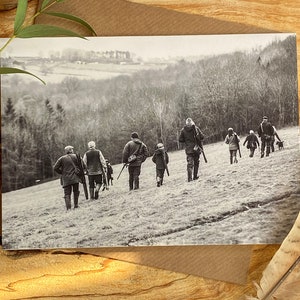 Carte de voeux de chasse au faisan - carte de sport country - carte d'anniversaire de sport country