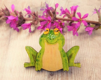 希少なカエルのピンバッジ。ヴィンテージコレクターバッジ A12 - Etsy 日本
