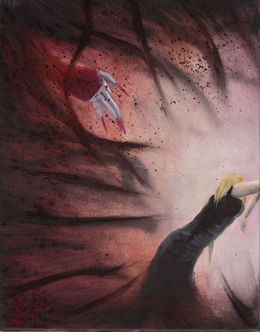 Parasite Eve Art Print the Greatest Foe Oil Painting Gaming Various ...