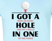 Men 39 s - I Got A Hole In One Golf - FREE SHIPPING