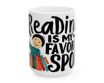 Reading is My Favorite Sport Mug - Book Lover Gift