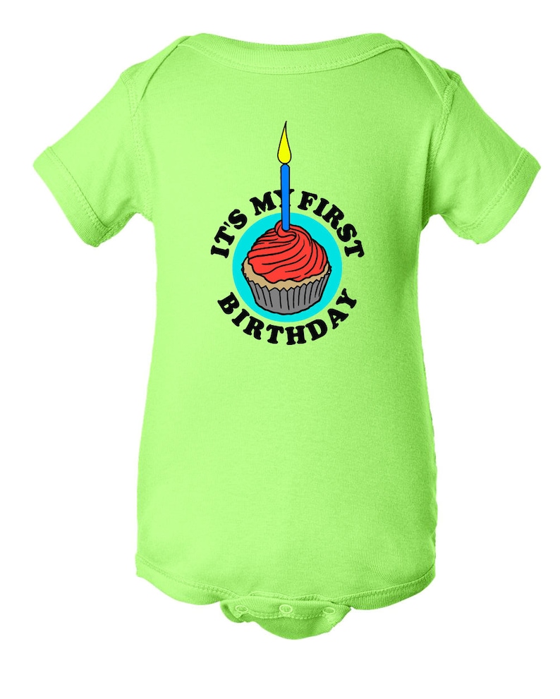 FREE SHIPPING Infant Baby Onesie Unisex My First Birthday