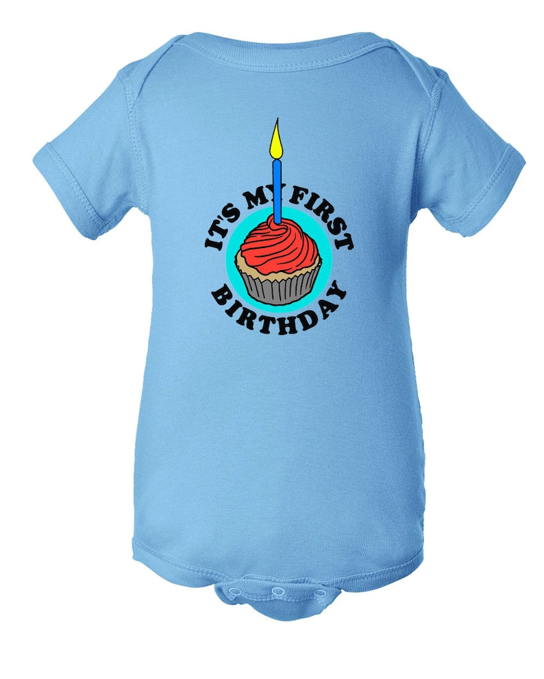 FREE SHIPPING Infant Baby Onesie Unisex My First Birthday