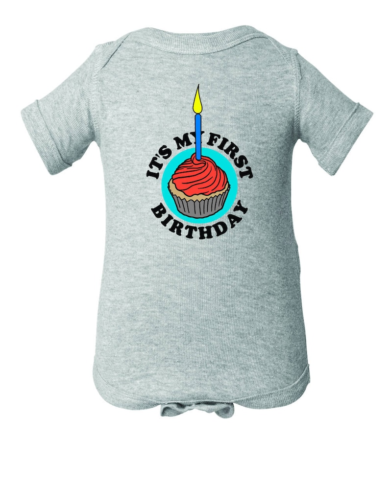 FREE SHIPPING Infant Baby Onesie Unisex My First Birthday