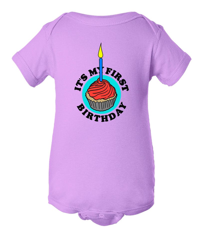 FREE SHIPPING Infant Baby Onesie Unisex My First Birthday