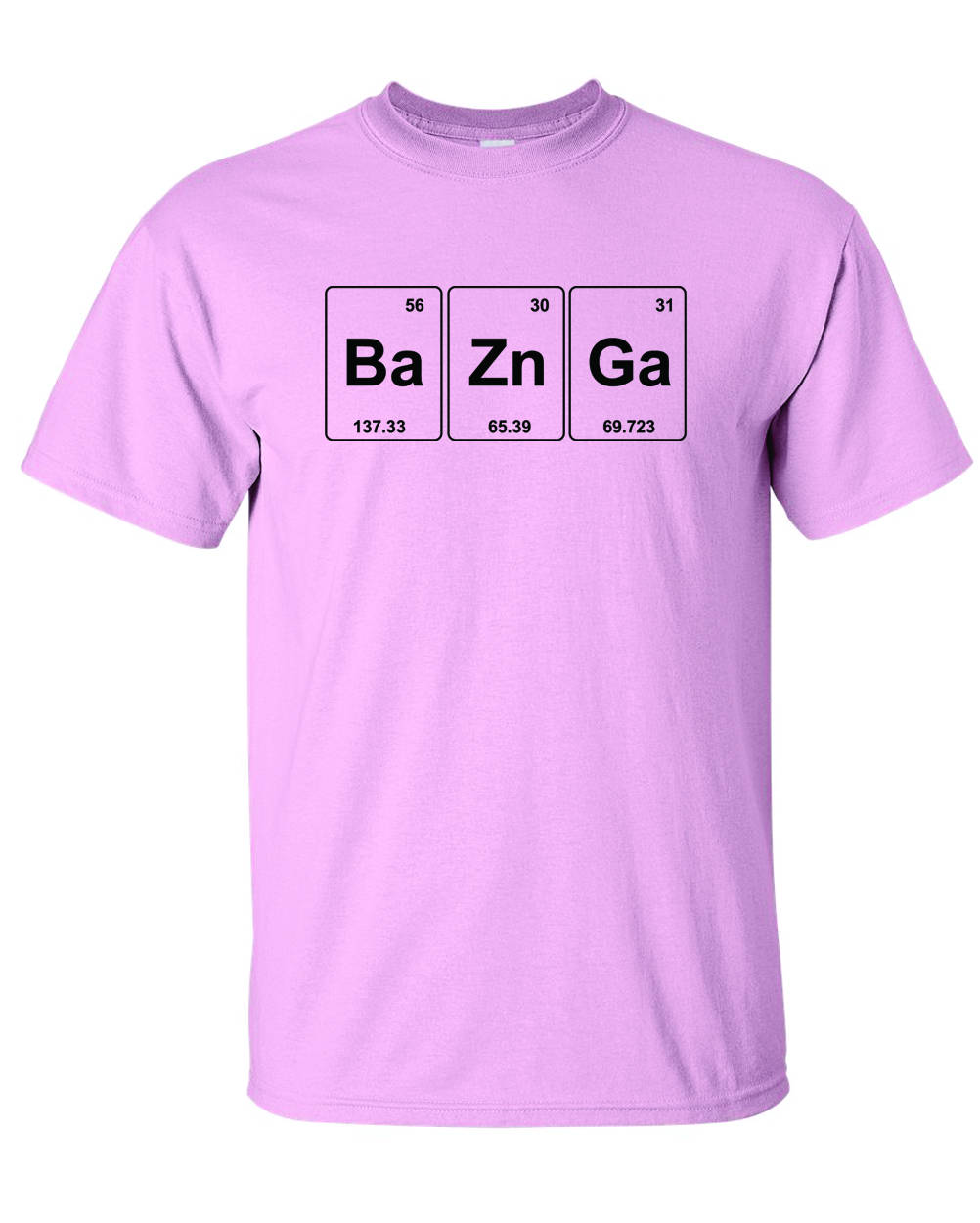 bazinga periodic table shirt